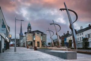 Image shows Market Square Lisburn